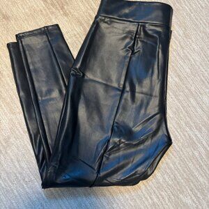 LOFT Faux Leather Leggings - M